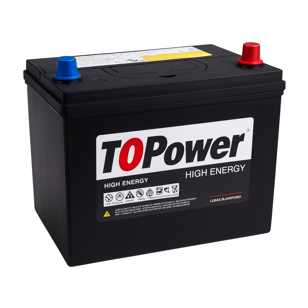 [TP55D23L] BATERIA TOPOWER 60 AMP 550 CCA-+