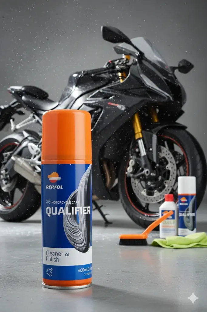 REPSOL LIMPIA METAL FIBRA Y PROTECTOR DE PLÁSTICOS  400ml