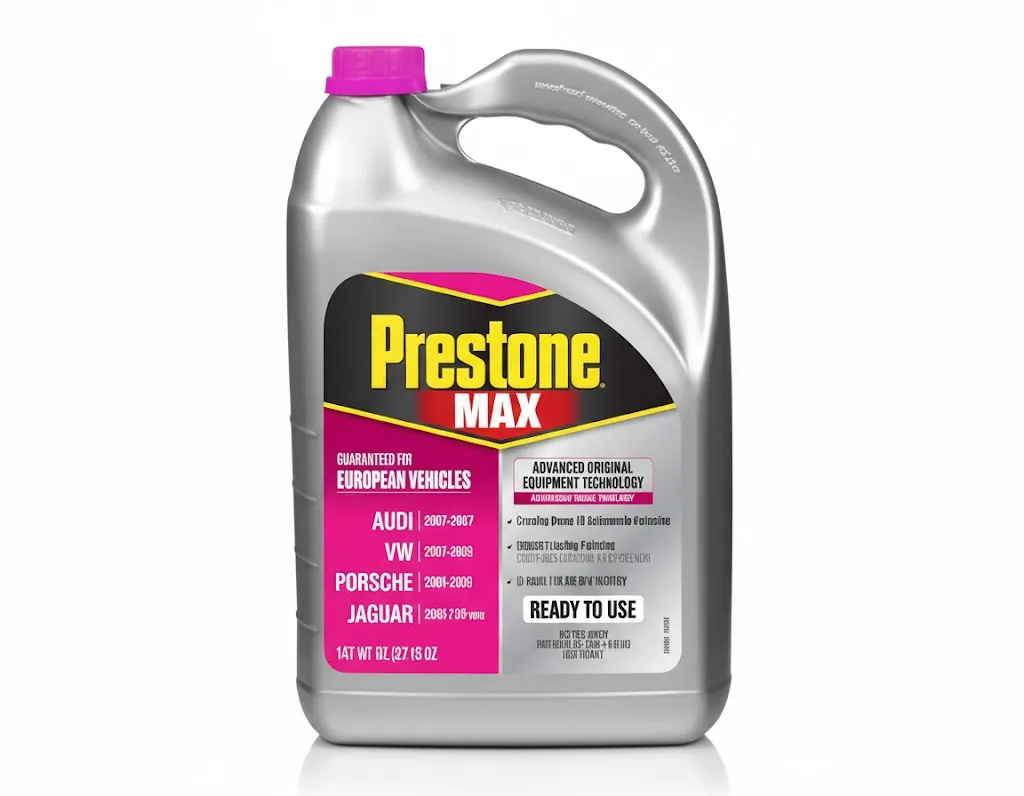 Anticongelante + Refrigerante Prestone® (rosado) para vehículos europeos